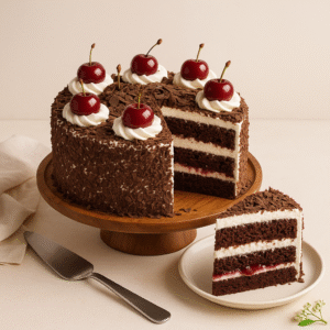 Elegant Black Forest Cake