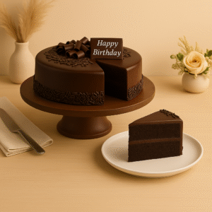 Decorative Chocolate Celebration Cake