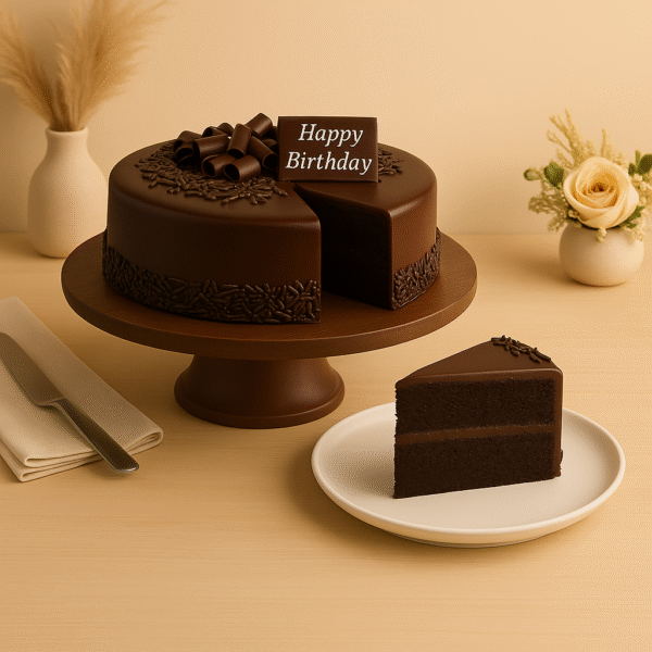 Decorative Chocolate Celebration Cake