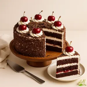 black forest cake