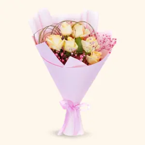 Peach Petal Whimsy