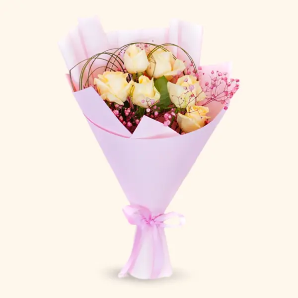 Peach Petal Whimsy