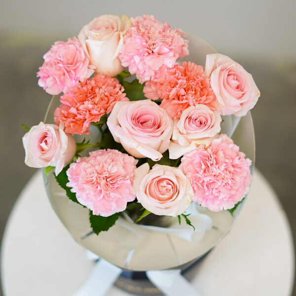 Pink Carnation Charm - Image 2