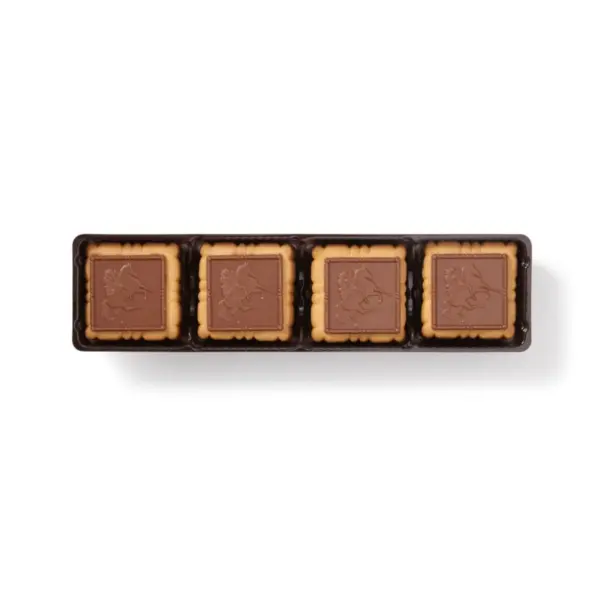 MILK CHOCOLATE BISCUITS, 12PC - Image 2