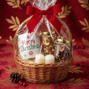 Merry Christmas Gift Basket