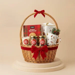 Festive Deluxe Christmas Basket
