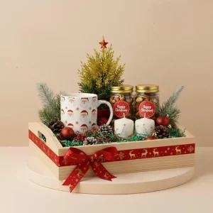 Christmas Cozy Treats Gift Tray